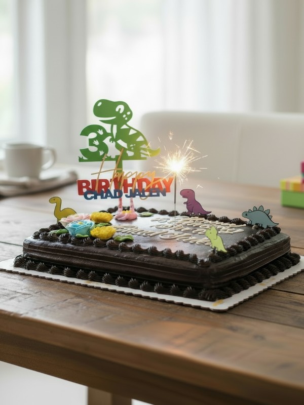 Dinosaur Topper Set
