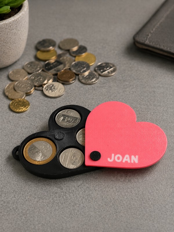 Coin Organizer (Heart)