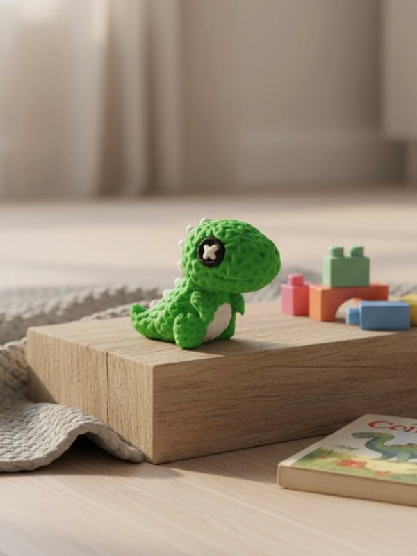 Knitted Dinosaur